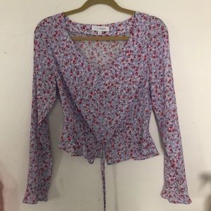 NWOT INTERMIX Silk Blouse Sz 6